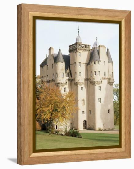 Craigievar Castle, Aberdeenshire, Highland Region, Scotland, United Kingdom-R H Productions-Framed Premier Image Canvas