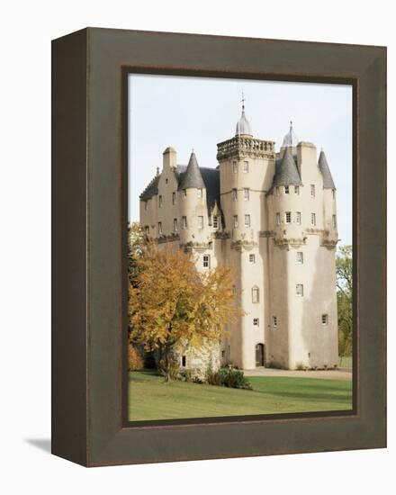 Craigievar Castle, Aberdeenshire, Highland Region, Scotland, United Kingdom-R H Productions-Framed Premier Image Canvas