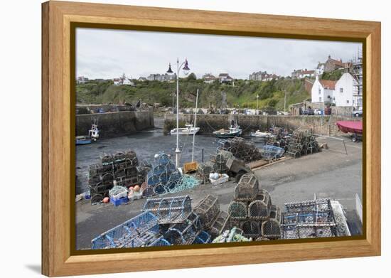 Crail, Fife Coast, Scotland, United Kingdom-Nick Servian-Framed Premier Image Canvas