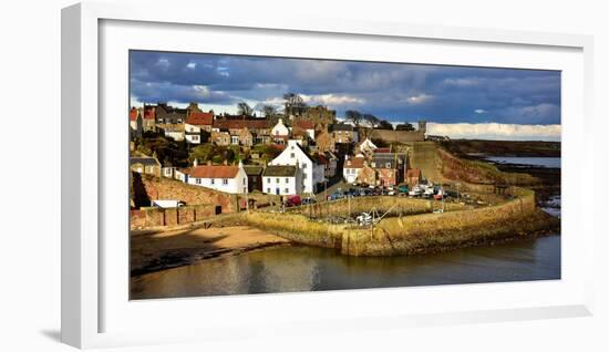 Crail Harbour, Fife, Scotland, United Kingdom, Europe-Karen Deakin-Framed Photographic Print