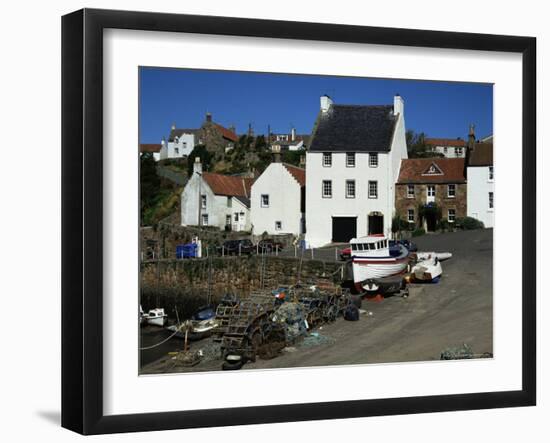 Crail Harbour, Neuk of Fife, Scotland, United Kingdom-Kathy Collins-Framed Photographic Print