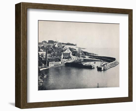 'Crail - The Village and the Harbour', 1895-Unknown-Framed Photographic Print