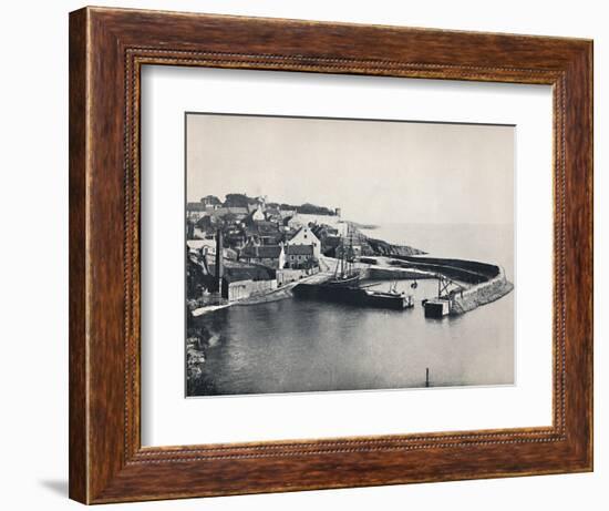 'Crail - The Village and the Harbour', 1895-Unknown-Framed Photographic Print