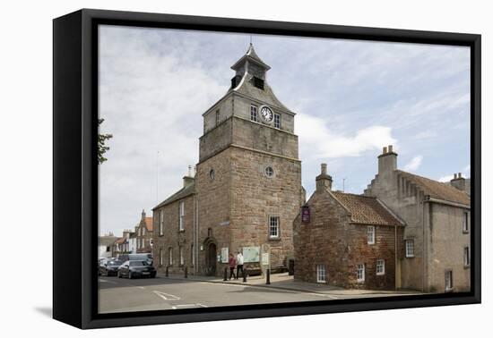 Crail Tollbooth, Fife Coast, Scotland, United Kingdom-Nick Servian-Framed Premier Image Canvas
