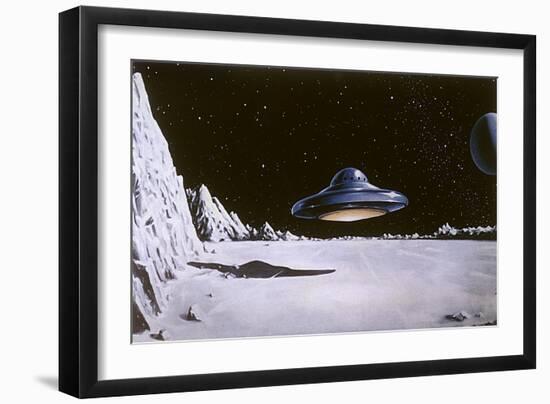 Cramp Ufo-Leonard G Cramp-Framed Art Print