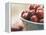 Cranberries in a bowl-Fancy-Framed Premier Image Canvas