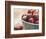 Cranberries in a bowl-Fancy-Framed Photographic Print