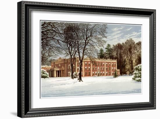 Cranbury Park, Hampshire, Home of the Chamberlayne Family, C1880-AF Lydon-Framed Giclee Print