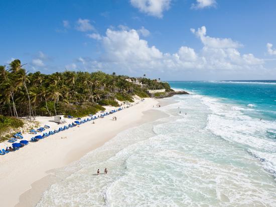 Crane Beach At Resort Barbados Windward Islands West Crane Beach At Resort Barbados Windward Islands West Ins Caribbean Photographic Print By Michael Defreitas Art