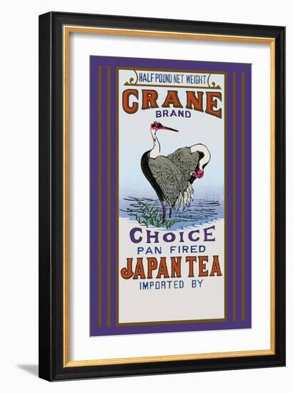 Crane Brand Tea-null-Framed Art Print