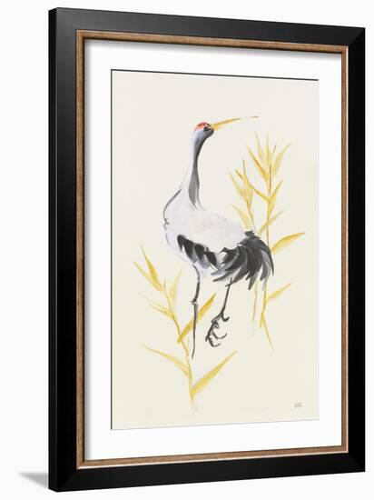 Crane Reeds I-Chris Paschke-Framed Art Print