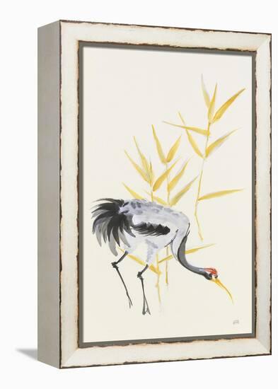 Crane Reeds II-Chris Paschke-Framed Stretched Canvas