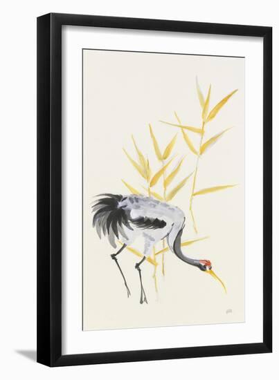 Crane Reeds II-Chris Paschke-Framed Art Print