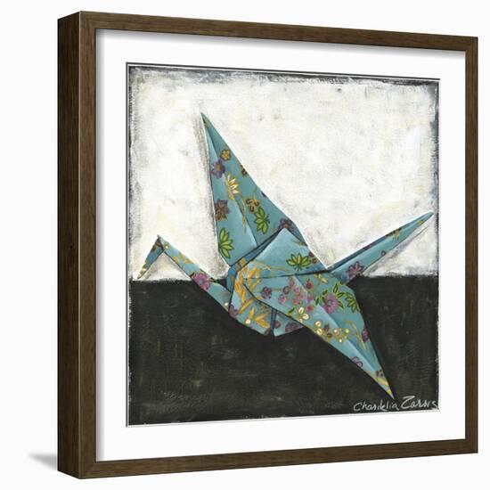 Crane-Chariklia Zarris-Framed Art Print