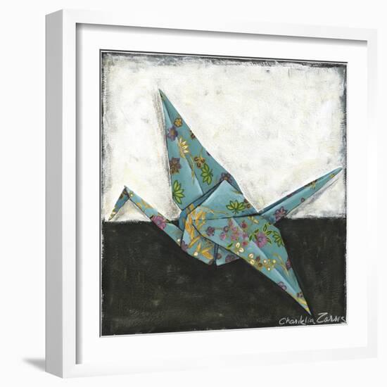 Crane-Chariklia Zarris-Framed Art Print