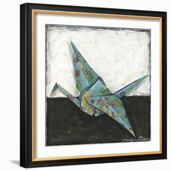 Crane-Chariklia Zarris-Framed Art Print