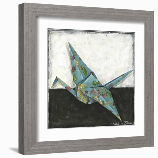 Crane-Chariklia Zarris-Framed Art Print