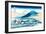 Cranes Nearby Mount Fuji-Katsushika Hokusai-Framed Art Print