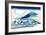 Cranes Nearby Mount Fuji-Katsushika Hokusai-Framed Art Print