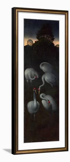 Cranes (The Reverse of a Panel from a Triptyc), C. 1480-Hans Memling-Framed Giclee Print