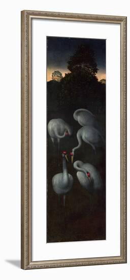 Cranes (The Reverse of a Panel from a Triptyc), C. 1480-Hans Memling-Framed Giclee Print