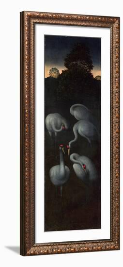 Cranes (The Reverse of a Panel from a Triptyc), C. 1480-Hans Memling-Framed Giclee Print