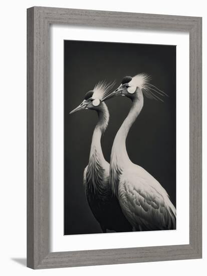 Cranes-Treechild-Framed Giclee Print