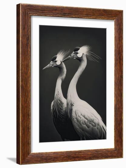 Cranes-Treechild-Framed Giclee Print