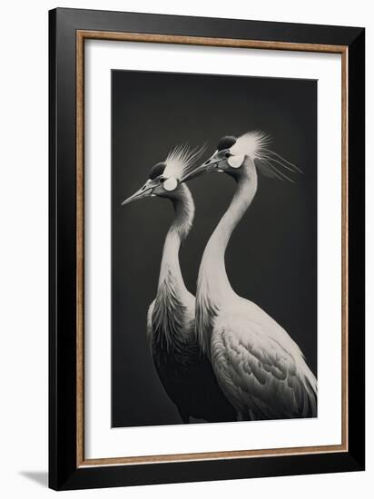 Cranes-Treechild-Framed Giclee Print