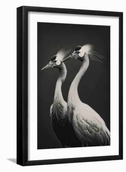 Cranes-Treechild-Framed Giclee Print