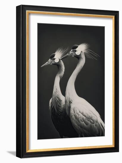 Cranes-Treechild-Framed Giclee Print