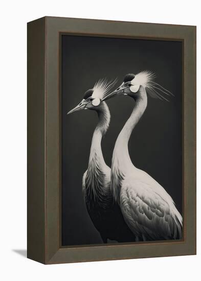 Cranes-Treechild-Framed Premier Image Canvas