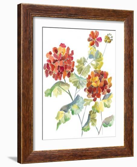 Cranesbills I-Chariklia Zarris-Framed Art Print