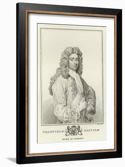 Cranfield Sacvile, Duke of Dorset-Godfrey Kneller-Framed Giclee Print