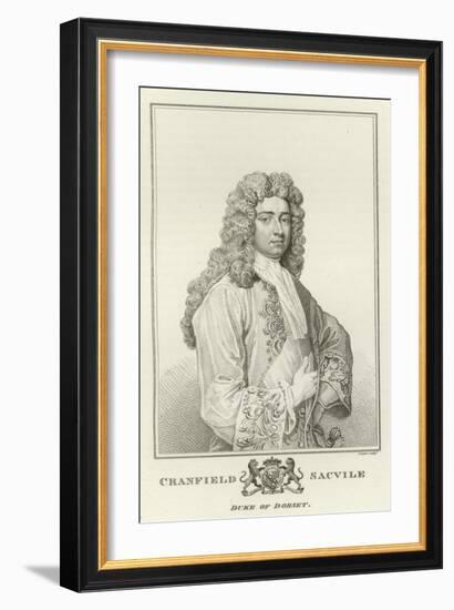 Cranfield Sacvile, Duke of Dorset-Godfrey Kneller-Framed Giclee Print