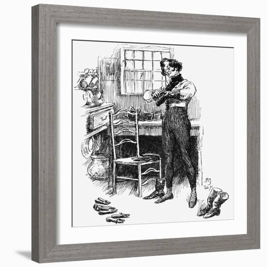 'Cranford'-Hugh Thomson-Framed Giclee Print