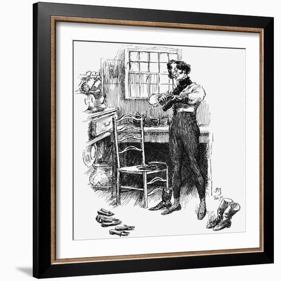 'Cranford'-Hugh Thomson-Framed Giclee Print