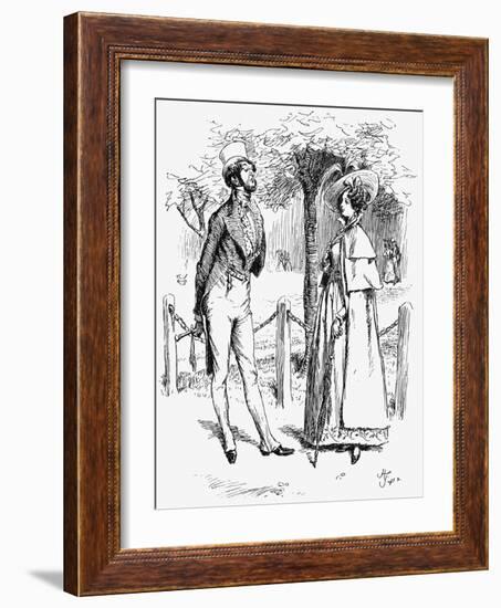 'Cranford'-Hugh Thomson-Framed Giclee Print