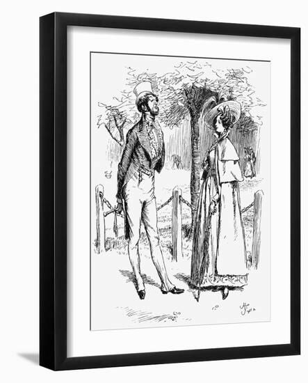 'Cranford'-Hugh Thomson-Framed Giclee Print