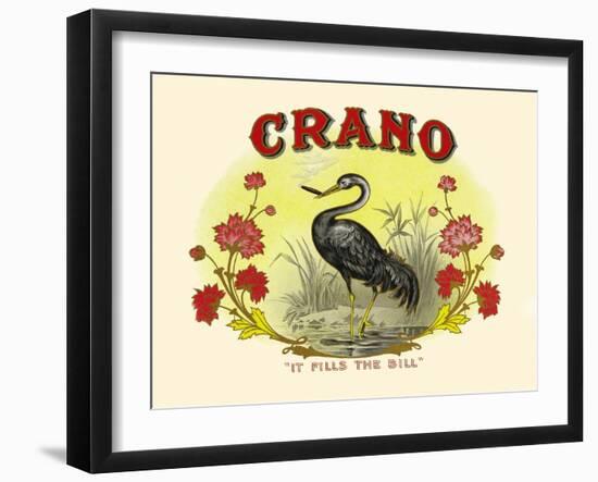 Crano: It Fills The Bill-S. P. Kinard & Son-Framed Art Print