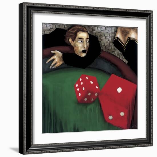 Craps-Kc Haxton-Framed Art Print