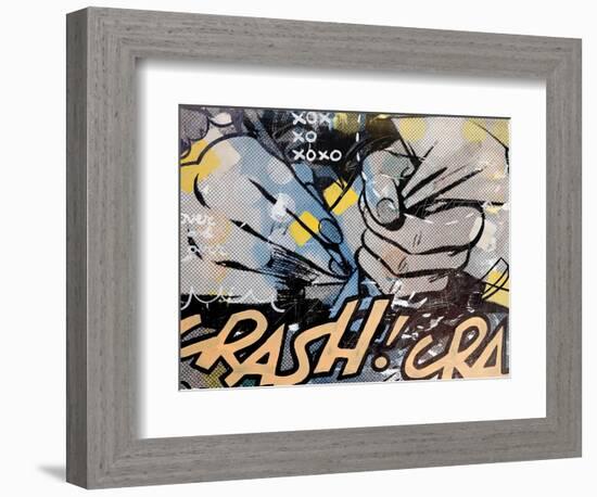 Crash CRASH!-Dan Monteavaro-Framed Giclee Print