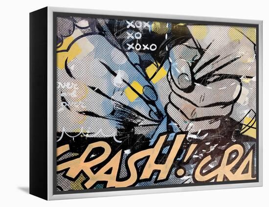 Crash CRASH!-Dan Monteavaro-Framed Premier Image Canvas