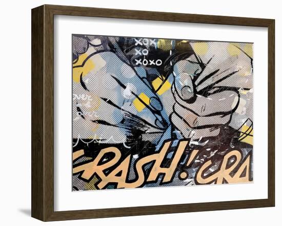 Crash CRASH!-Dan Monteavaro-Framed Giclee Print