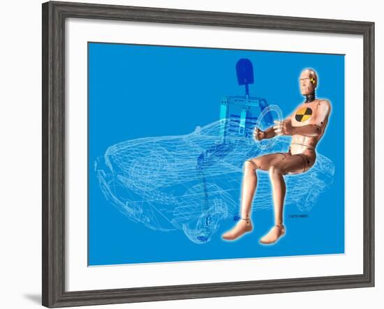 Crash Test Dummy-Victor Habbick-Framed Photographic Print