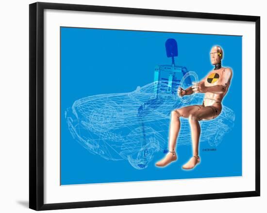 Crash Test Dummy-Victor Habbick-Framed Photographic Print