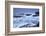 Crashing Atlantic Waves Near Godrevy Lighthouse, Cornwall, England. Winter (February)-Adam Burton-Framed Photographic Print