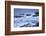 Crashing Atlantic Waves Near Godrevy Lighthouse, Cornwall, England. Winter (February)-Adam Burton-Framed Photographic Print