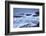 Crashing Atlantic Waves Near Godrevy Lighthouse, Cornwall, England. Winter (February)-Adam Burton-Framed Photographic Print