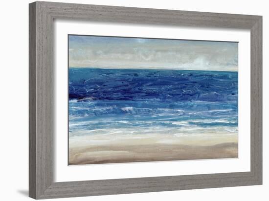 Crashing Blue I-Tim O'toole-Framed Art Print